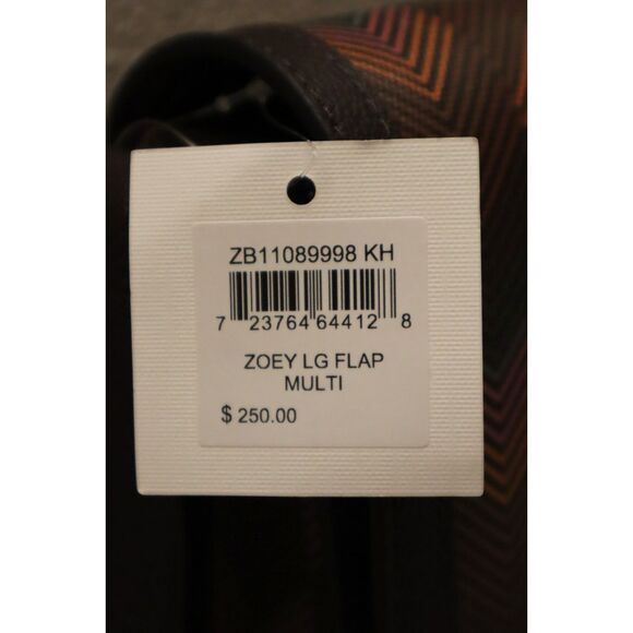 Fossil ZB11089998 Harlow Multi Print Zoey Large Flap Crossbody Bag Purse - Picture 4 of 16